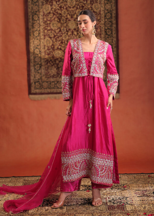 JACKET KURTA SET