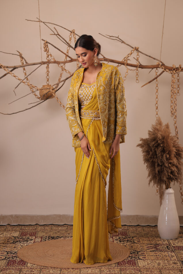 JACKET SAREE