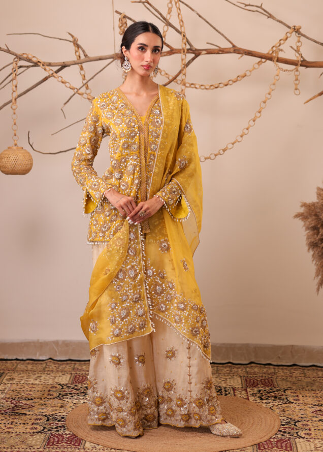 SHARARA, PEPLUM TOP
