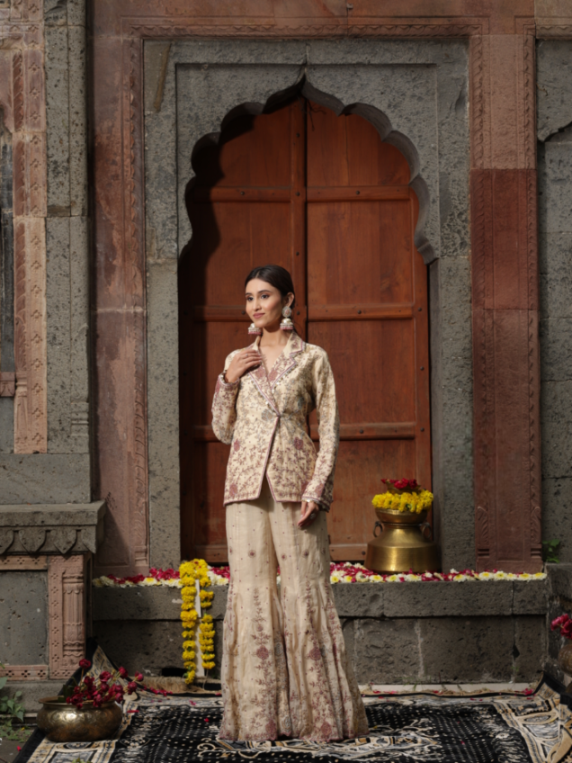 BLAZER SHARARA SET